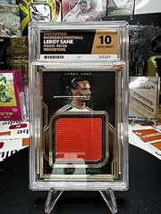 Collect-a-Bubbles | 2025 Futera Incredible Football | 2025 - Leroy Sane - MSG21 - /08 - Memostars | Ace Graded 10 | Certificate Number 355329