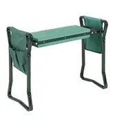 2 in1 Garden Seat Kneeler Foldable with 2 Tool Pouch Home Outdoor Bench Knee Pad