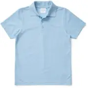 Brilliant Basics Kids Polo Shirt - Sky Blue