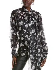 Gracia Chiffon Scarf Neck Blouse