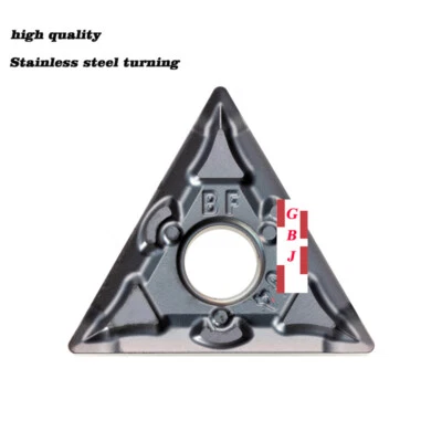 ZIMI triangle TNMG160404-BF 160408-BF ZM1125 Stainless steel turning insert 10cs