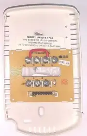 White-Rodgers F0004-1748 thermostat. subbase control