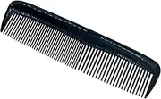 24 Pieces Pocket Hair Combs, 5 inch Unbreakable Black Comb Great for Travel Used on All Hair Types - Men's Hair, Women's Hair, Beard, Mustache and Sideburns (Black, One size)