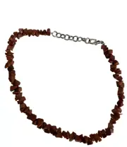 Handmade Golden Sunstone Chips Anklet, Natural Gemstone anklet 8.5 inches long