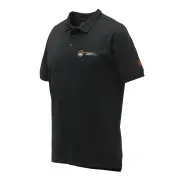 Beretta Broken Clay Competition Polo - Cotton Black #mp033-t1354-0999