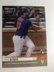 2019 Topps Now Online Exclusive Pete Alonso NL ROY FInalist OS23