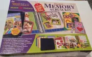 Super Memory Album Kit Scrapbooking NEW FACTORY SEALED FREE SHIPPING