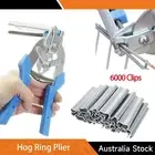 C20 Hog Ring Gun Heavy Duty C Clip Jambro Style Pliers Fencing Fence Wire Ringer