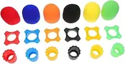 LOLIPPYY 1Set Microphone Rolling Protection Rings Silicone Bottom Sleeve Holder Moisture Sponge Cover for Microphones Mic Accessories