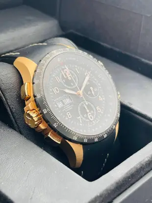 HAMILTON 漢米爾頓 卡其航空系列 X-WIND AUTO CHRONO 重磅出擊 自動上鍊 44mm