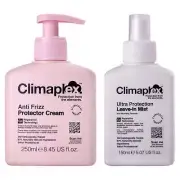Anti Frizz Protector Cream and Climaplex Ultra Protection Leave-In Mist Kit b...