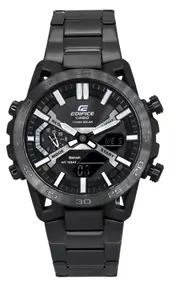 Casio EDIFICE Sospensione Bluetooth Mobile Link ECB-2000DC-1B 100M Mens Watch