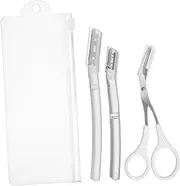 FRCOLOR -in-one Eyebrow Kit Razor Blade Scissors and Trimmer for Easy and Accurate Brow Styling