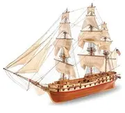 USS Constellation Wooden Ship Model Kit