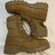 Belleville Combat Military Boots Mens 6.5 R AFSTC Steel Toe Vibram Tan New NWB