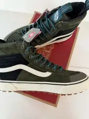 NWB Vans Sk8-Hi Mte-2 Utility Pop Grape Leaf Sneakers, Men Sz 9, Women Sz 10.5