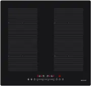 Casa 60cm 4 Zone Black Induction Cooktop CAS6012F