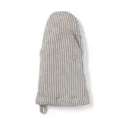 MUJI Linen Oven Mitten Stripe 18×30cm