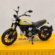 1:12 TSM Ducati Scrambler Icon 803CC 2015 Rosso TSMMC003 Motorcycle Diecast Car