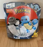 MEGA Construx Pokemon Build & Show Figure Set SQUIRTLE 199 Pieces New!