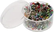 [Geardeangloow] 1000x Seed Beads Mixed Color Spacer Mini Tube Beads Bulk Jewelry Making