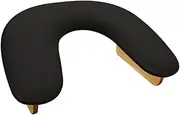 TENOL Nail Arm Rest Pillow Manicure Tool Ergonomic Comfortable Manicure Armrest for Gifts Nail Art Personal Makeup Tool, Black
