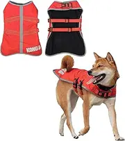 KONG Red Rip-Stop Blanket Coat for Dogs Large