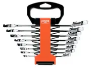 Bahco 1RZ/SH8 - Combination Spanner Set - 8 Piece Imperial Ratcheting