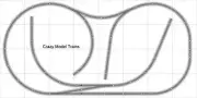 Bachmann E-Z Track Train Layout #008D Train Set HO Scale 4' X 8' DCC Switches