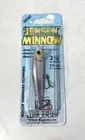 Luhr Jensen Minnow METALLIC SILVER CHROME 1/8oz Fish 2-1/2” Plug Lure NEW RARE