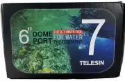 GoPro Hero 7/6/5 Water Photography 6" Dome Port Handgrip Telesin New