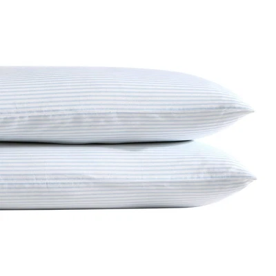 Laura Ashley Home - Standard Pillowcase Set, Breathable Percale Cotton Beddin...
