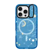 iPhone 16 Pro Impact Ring Stand Case MagSafe Compatible Stargazing by Ivory Paper Co