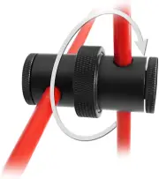 Golf Alignment Stick Connector Holder for Swing Training Aid Adjustable Alignmen