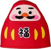 ルカン(Requin) Lucan Daruma Cap, Head Up to 24.4 inches (62 cm), Polyester 166