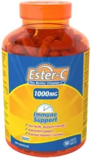 Ester-C 1000 mg with Zinc, 180 tablets
