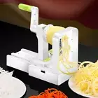 Foldable Vegetable Spiralizer with Extra Blade Box Food Chopper Spiral Slicer