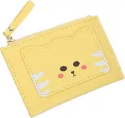 [Holibanna] Zipper Wallet Coin Pouch Small Purse for Women Keychain Pouch Multi-Card Slot Wallet