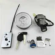 Ignition Switch for Zongshen Motorcycle RX1 RX1S Dirt Bike 150CC 200cc ZS150-51 ZS200-51 Key Switch Ignition Lock Fuel Cap Motorcycle Ignition Switch Lock(Set)