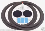 Jensen Model 6 15 25 50 LS-6 15" Woofer Foam Repair Kit w/ Shims & Dust Caps!