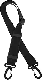 [HORIALENCE] Adjustable Shoulder Strap for Crossbody Bags Replacement Purse Strap Elegant Design Versatile Use for Camera Casual and Laptop Bags Durable Quality Black Color