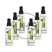 6 x Revlon Professional Uniqone Green Tea Hair Treatment 150ml | Uniq One AUS