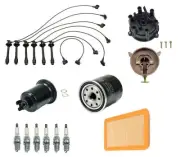 Ignition Tune Up Kit Filter Cap Rotor Spark Plugs Wire (FOR Lexus ES300 92-93 3. (for: Lexus)
