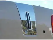 Stainless Steel Trunk Accent Trim 1 Pc For 2006-2006 Lincoln Zephyr