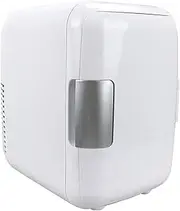 Portable Mini Fridge, Compact Car Refrigerator Hot 4L Electric Refrigerator Heating and Cooling Dual Use Car Refrigerator Multifunctional Portable Home Refrigerator Portable Car Fridge for Travel and