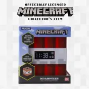NEW Paladone Minecraft TNT Alarm Clock Mood Light Kids Decor Gaming Gift NIB