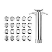 Clay Extruder Detachable Cake Fondant Decorating Tool for Home Office School