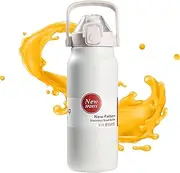 Stainless Steel Water Bottle, Insulated Water Bottles, Vacuum Insulated Water Bottle | Lightweight Portable Callus 1300ml Leakage for Gym Travelling Gym Hydra