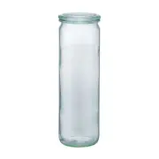 Marks International WECK Glass Storage Container Drink Bottle Straight 600ml