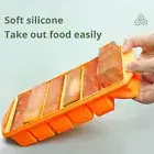 Portion Control Food Box Freezing Storage Container Bpa-free Silicone Freezer